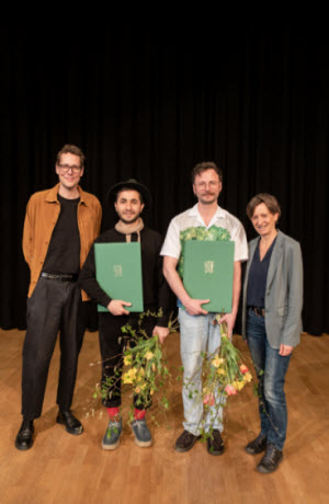 Sebastian Höglinger Reza Rasouli Peter Pflügler GRin Barbara Gartner-Hofbauer in Vertr. Stadträtin Unger