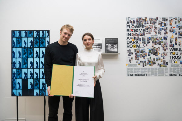 Jakob Ganslmeier & Ana Zibelnik (PreisträgerInnen)
