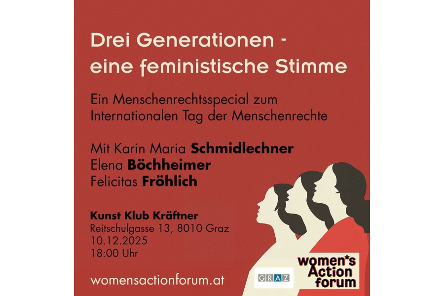 Flyer der Veranstaltung