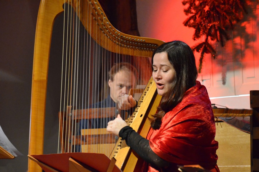 Foto: kk Arianna Savall mit ihrer Harfe