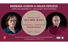 Barbara Korun & Milan Dekleva: Lyrik im Gespräch | Poezija v pogovoru