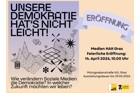 Unsere Demokratie hat’s nicht leicht! Wanderausstellung