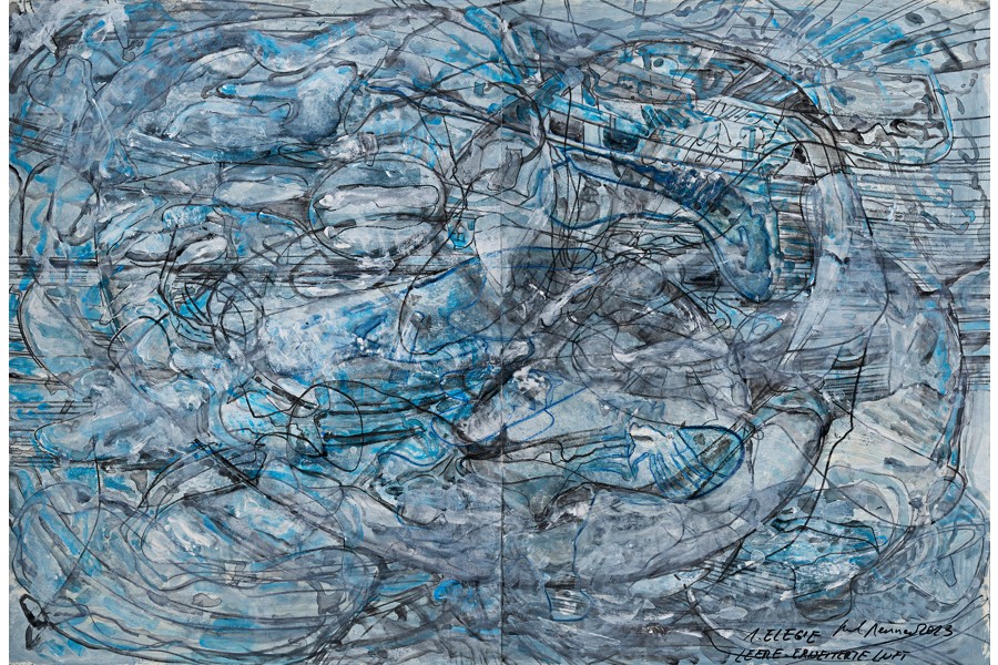 Paul Renner, 1 Elegie, LEERE = ERWEITERTE LUFT