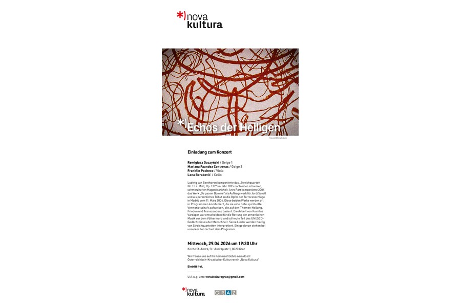 Flyer der Veranstaltung