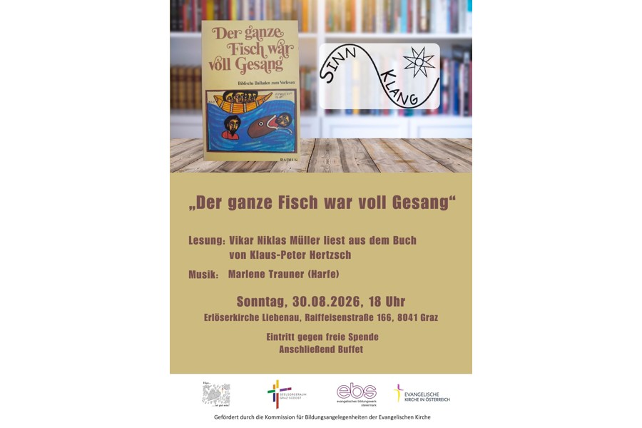 Foto: Erlöserkirche Eventplakat