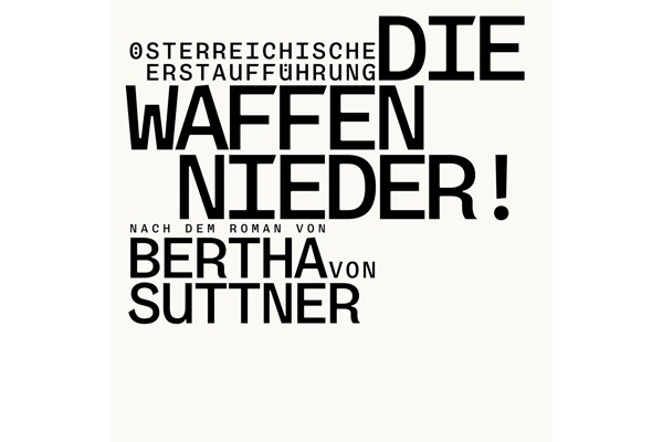 »DIE WAFFEN NIEDER!« von Bertha von Suttner
