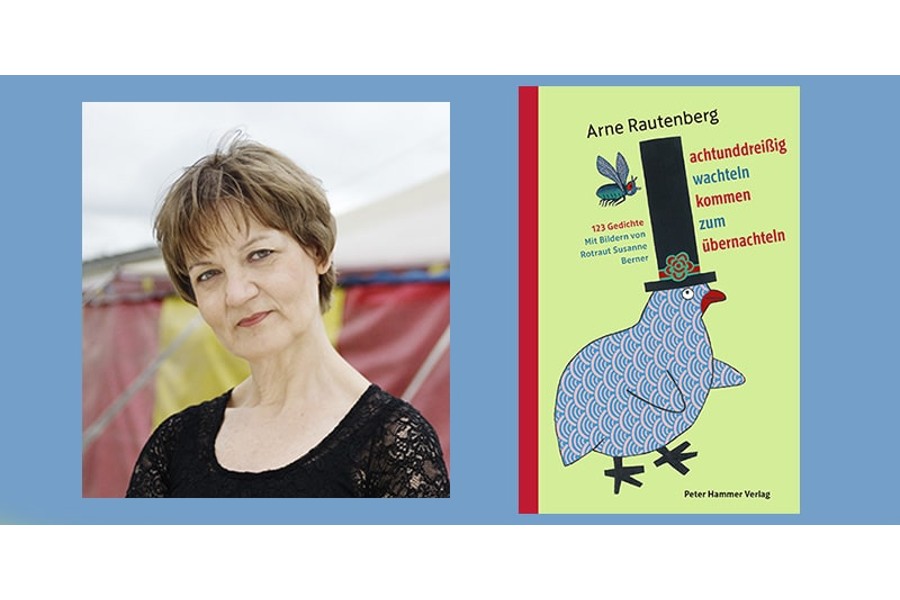 Foto: Berner © Manu Theobald; Cover © Peter Hammer Sujet der Veranstaltung
