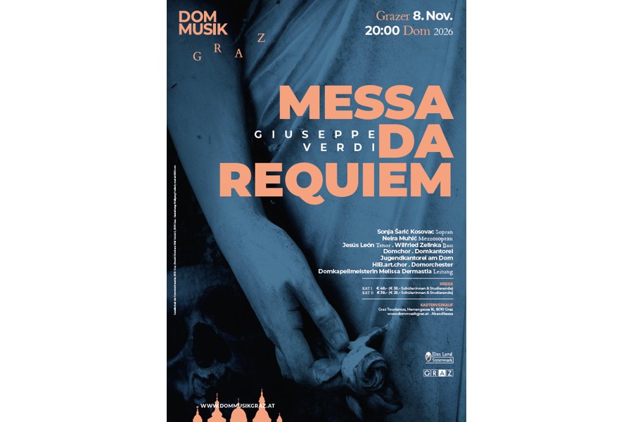 Foto: Wolfgang Födisch, madein 1982 Verdi Requiem Plakat